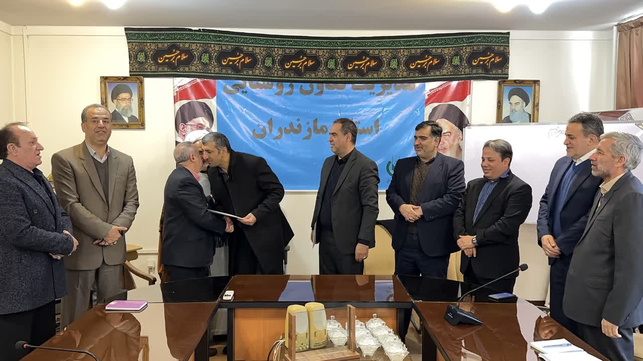 مراسم انتصاب مدیر تعاون روستایی مازندران برگزار شد_1